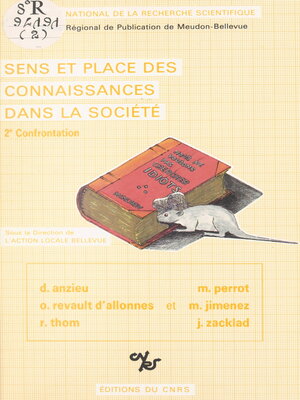 cover image of Sens et place des connaissances dans la société